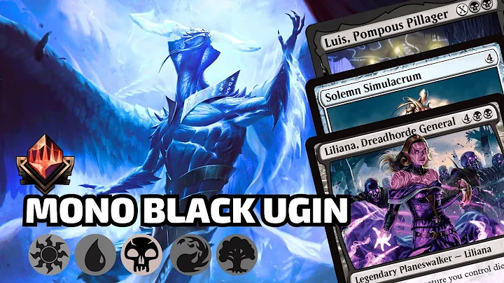 ⚫Mono Black Ugin Rolls Opponents! | MTG Arena Standard Mythic Ranked