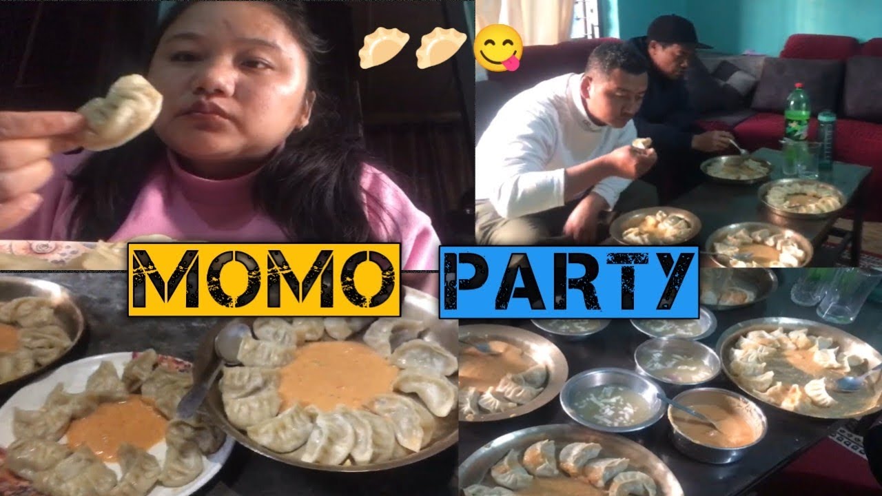 Family Momo party haii Guys ajha 