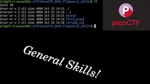 picoCTF 2019 [5] | General Skills