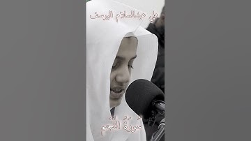 تلاوة خاشعة للقارئ علي عبدالسلام اليوسف ❤️#تلاوة_خاشعة #قرآن #القرآن_الكريم #عبدالعزيز_سحيم