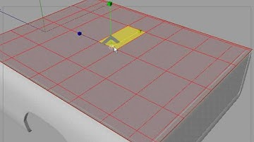 Modeling with O D 1 Step 9 Truck bed cover