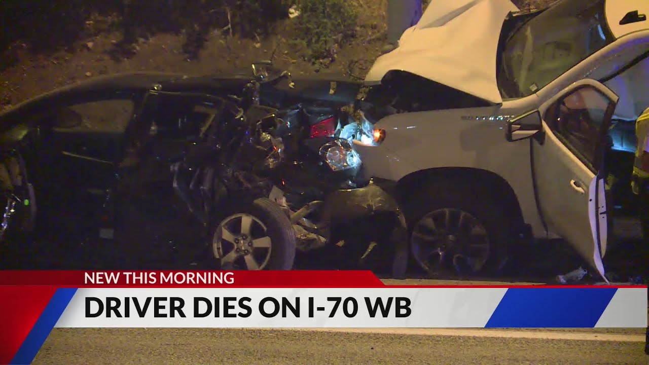 Crash kills one along I-70 at Branch Avenue Thursday night