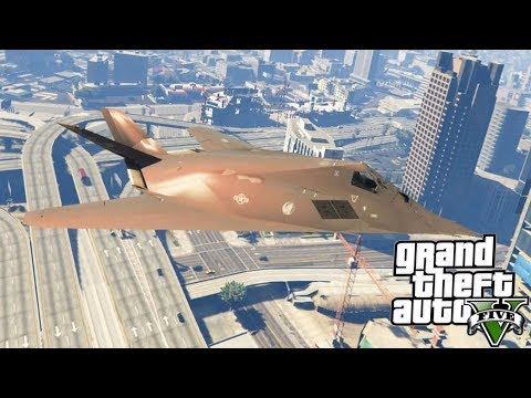 GTA V Lockheed F-117 Nighthawk