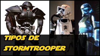 Star Wars: Tipos de Stormtrooper  (Soldados Imperiales)