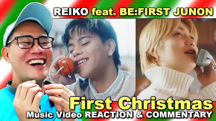 REIKO feat. BE:FIRST JUNON - First Christmas Music Video REACTION