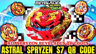 BEYBLADE BURST app Spriggan QR code, code scan beyblade burst