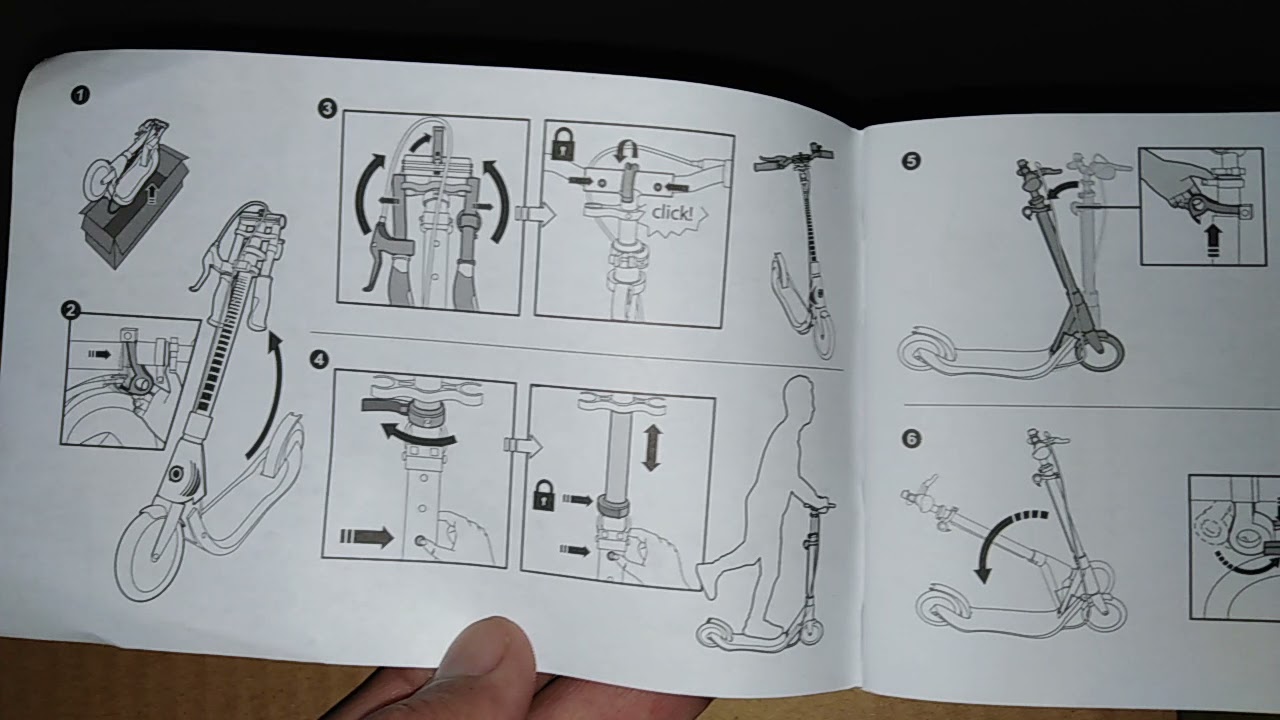 Globber one NL 205 scooter unboxing