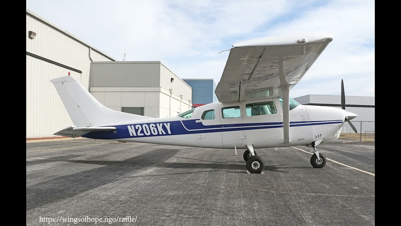 Wings of Hope Spring 2026 Cessna 206 Raffle Plane - YouTube