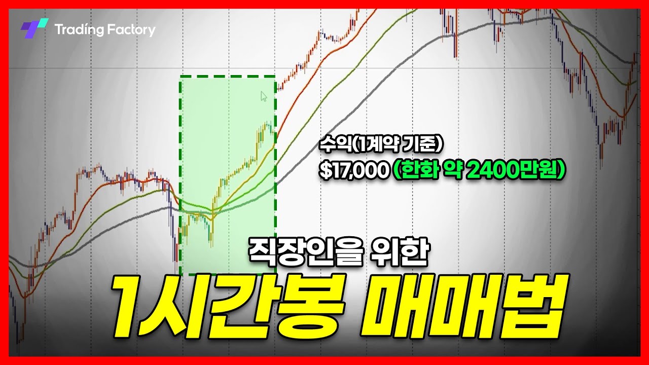 직장인을 위한 1시간봉 매매법