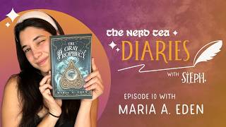 Quick summary of "The Gray Prophecy" and my interview with the indie author Maria A. Eden