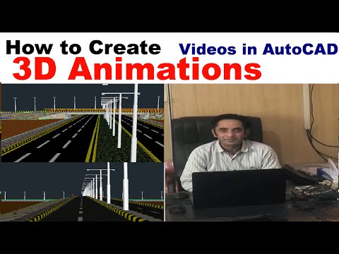 How to Create 3D Animations Videos in AutoCAD.