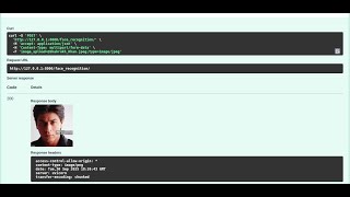Python FastAPI Face recognition
