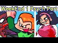 Friday Night Funkin' VS WeekEnd 1 Psych Port 95% Accuracy FULL WEEK | VS Darnell &amp; Nene (FNF Mod)