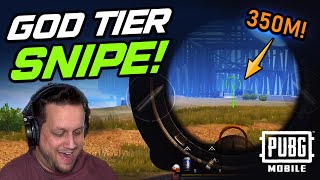 GOD TIER SNIPING - YOU WON'T BELIEVE THIS SHOT! PUBG Mobile