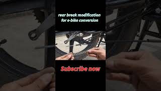 rear brake modification #diy #automotive #experiment