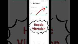 Touch Vibration Kaise on Kare| How on Vibration On Touch| Touch To Turn Vibration on #sorts
