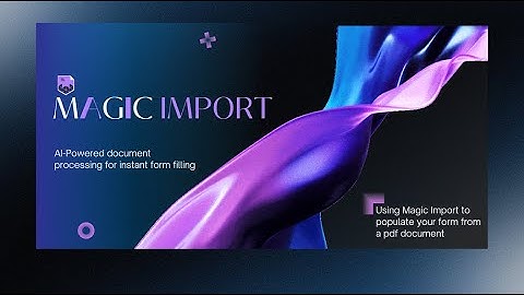 Magic Import - Auto-Fill WordPress Forms with AI (Demo)