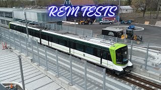 Phase 2 of REM Tests at Grand-Moulin Station