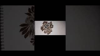 🌿 Easy floral Mehndi Design 🌸 | simple &amp; beautiful mehndi tutorial ✨
