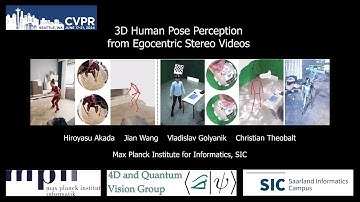[CVPR 2024] 3D Human Pose Perception from Egocentric Stereo Videos (Conference Video)