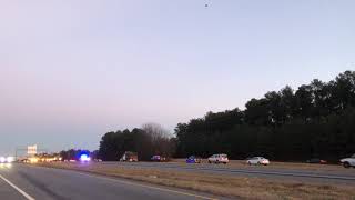 The UGA Bulldogs approach Atlanta