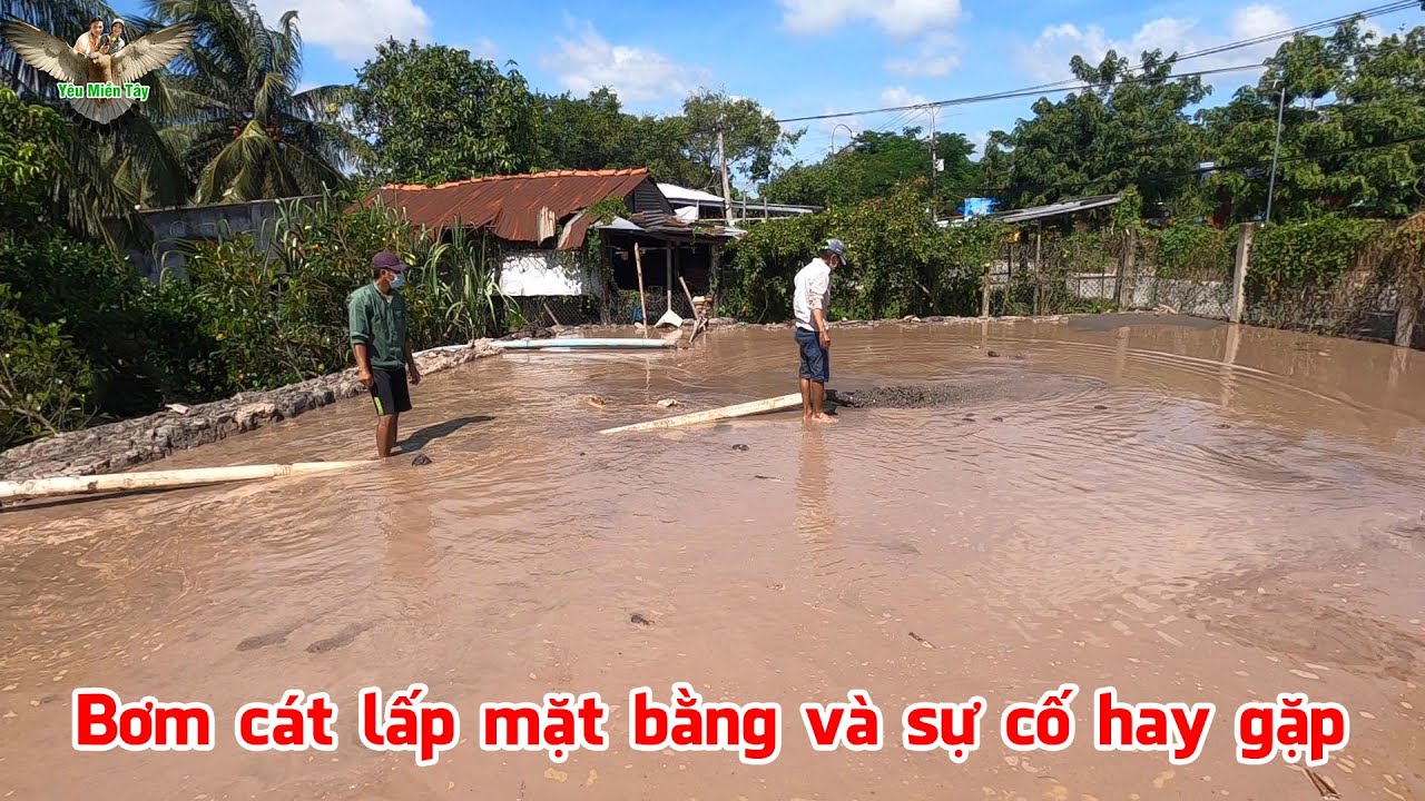 Case study: Thực tế áp dụng phương pháp bơm cát trong các dự án