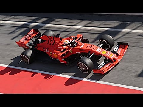 F1 2019 Testing Raw Pure Sound - Ferrari Sf90 2019 Car Highlights From  Circuit De Catalunya! - Youtube