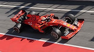 Some raw shots of the f1 2019 pre-season testing, specifically ferrari
sf90 out on track in barcelona, driven by sebastian vettel!
●►follow me social ...