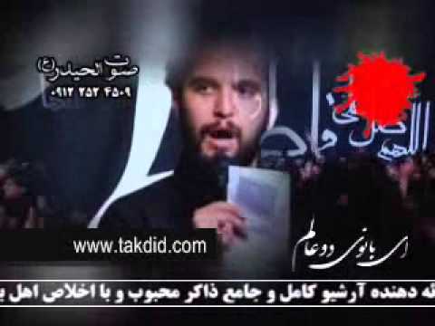 حمید علیمی فاطمیه نوحه حضرت زهرا سلام الله علیها Hamid Alimi