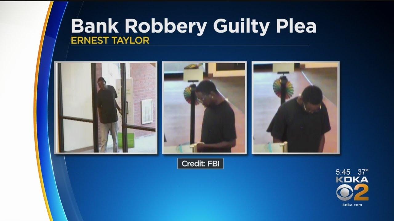 Beaver Falls Man Pleads Guilty To Bank Robbery Charges YouTube