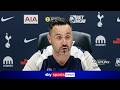 "Losers think negative" | Roberto De Zerbi's fiery Spurs press conference