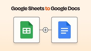 Easily Connect Google Sheets to Docs with this Zapier Integration Tutorial!