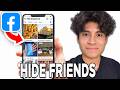 How To Hide Friends List On Facebook Marketplace! - Tutorial