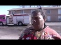 Funny interview of black woman after a fire