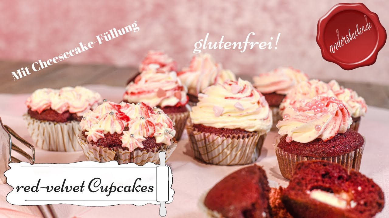 red velvet cupcakes (glutenfrei)