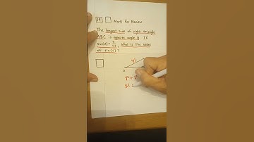 Make Quick Work of SAT/ACT Trigonometry #math #shorts #SAT