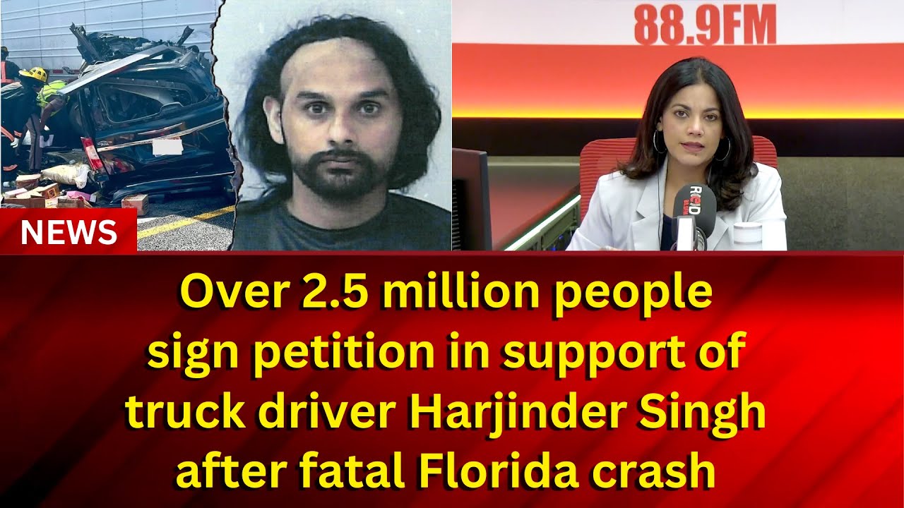 Over 2.5 million people sign petition in support of truck driver after ...