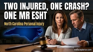 How do I handle a car accident claim when both my adult child and I were injured? | NC