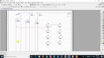 Design of 3*8 Decoder using  Multisim