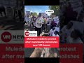 MULEDANI RESIDENTS PROTEST AFTER MUNICIPALITY DEMOLISHES HOMES #breakingnews #News #newsupdate