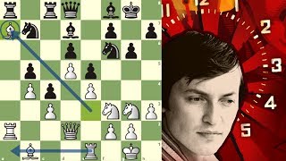 GENIO SOVIÉTICO ESTRANGULA A SU RIVAL: Karpov vs Unzicker (Olimpiadas, 1974)