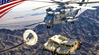 Aerial Refueling Helicopter ”Pilot With Mad Skills” US Military
