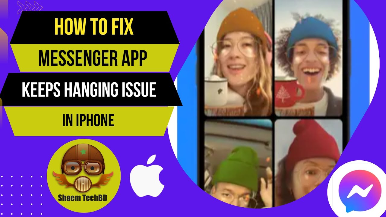 How to Fix Messenger App Keeps Hanging Issue in iPhone - YouTube