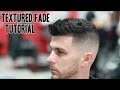 Textured Fade Barber Tutorial! Straight Razor Beard Trim!