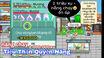 nhóc trần | Nâng cấp Cánh TIỂU THẦN QUYỀN NĂNG (Nâng Chay - 2 triệu xu) - Part 6 | Avatar 2D