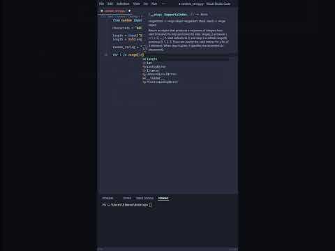 Random String in