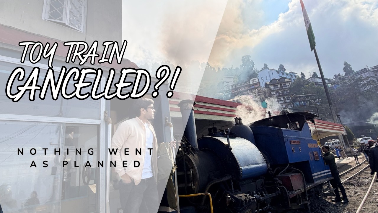 Darjeeling Toy Train Cancelled?! 😱 Bike Ride to Lamahatta | Darjeeling Diaries Ep 9