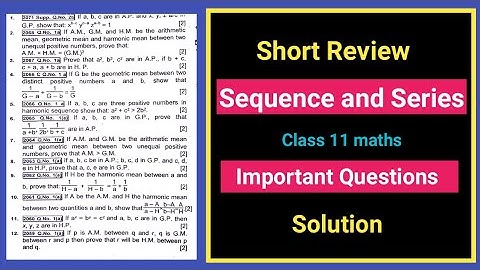 02 Sequence and series class 11 nepali || sequence and series exercise class 11 #sequenceandseries