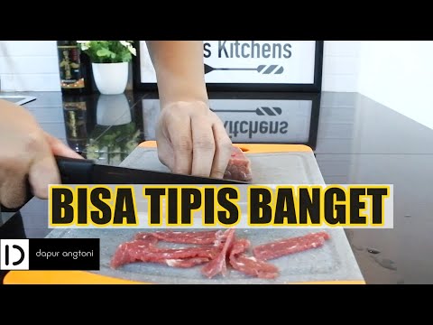 Cara Membuat Daging Sapi Slice