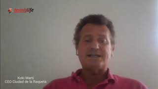 Testimonio de Koki en la ponencia de la FTM (Federación de Tenis de Madrid)